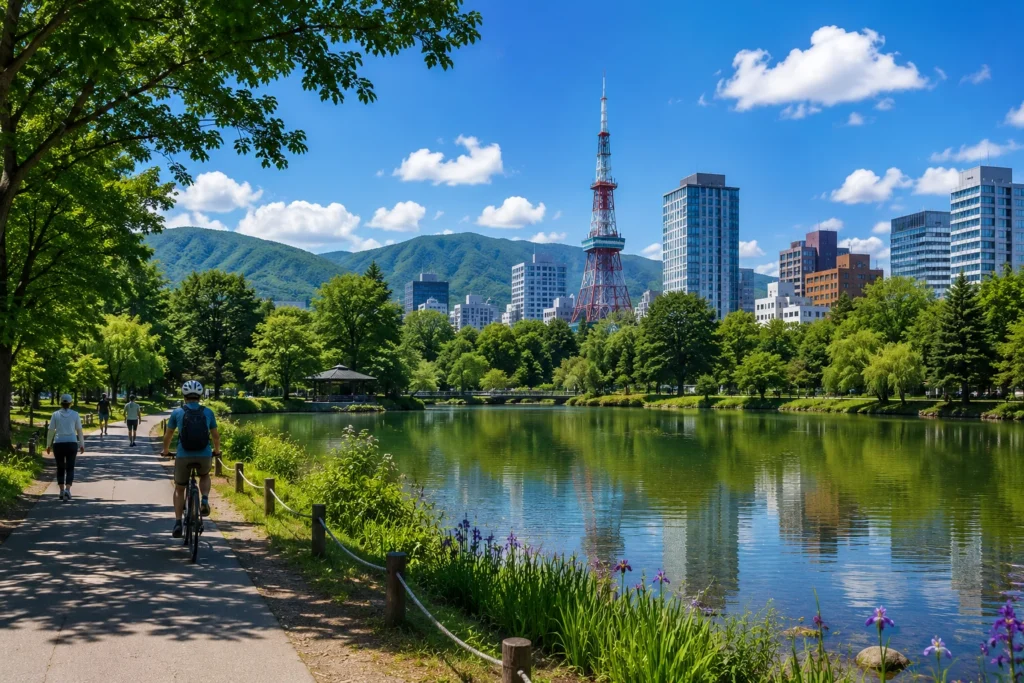 sapporo walking active travel