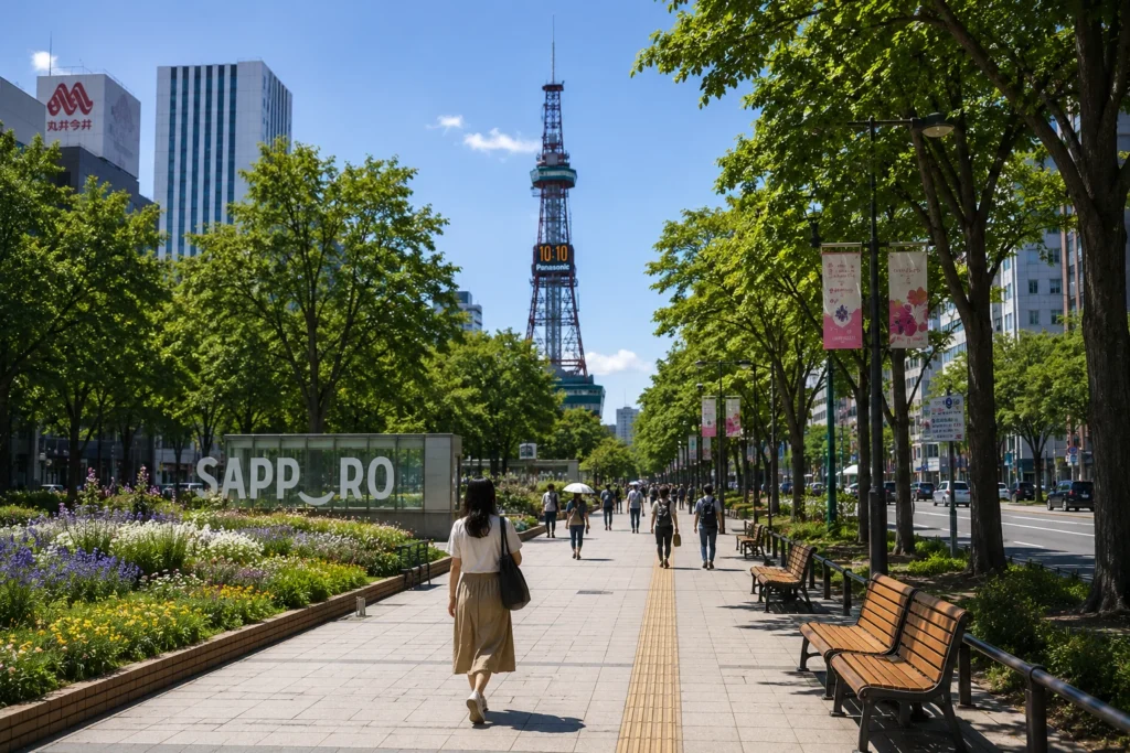 staying active in sapporo